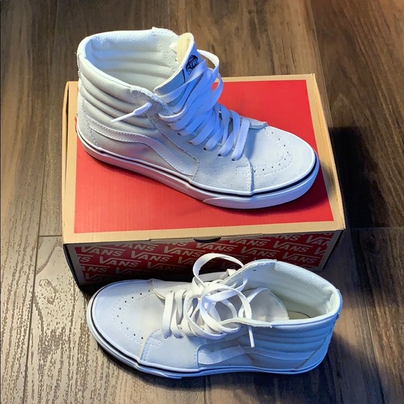 WOMEN’s SK8-HI ICE FLOW/TRUE WHITE VANS - Picture 2 of 7